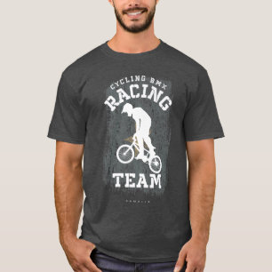 BMX Bike Somalia Flag Biking Cycling Racing BMX   T-Shirt