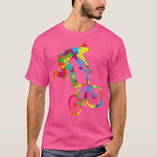 Bmx Bike Stunt Rider Boys Children T-Shirt