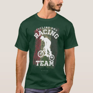 BMX Bike Sudan Flag Biking Cycling Racing BMX T-Shirt