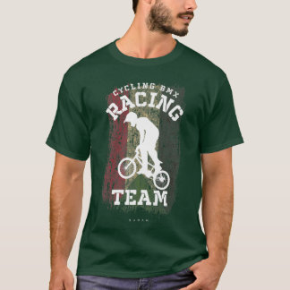 BMX Bike Sudan Flag Biking Cycling Racing BMX T-Shirt
