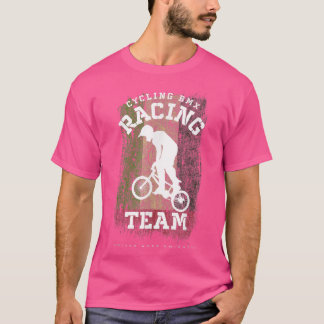 BMX Bike United Arab Emirates Flag Biking Cycling T-Shirt