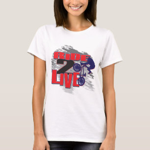 BMX Biker Ride to Live T-Shirt