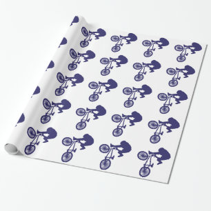 BMX Biker Wrapping Paper