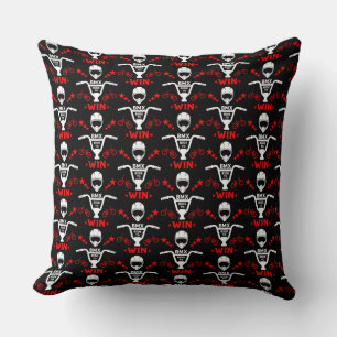 Bmx Bikers Freestyle Cushion