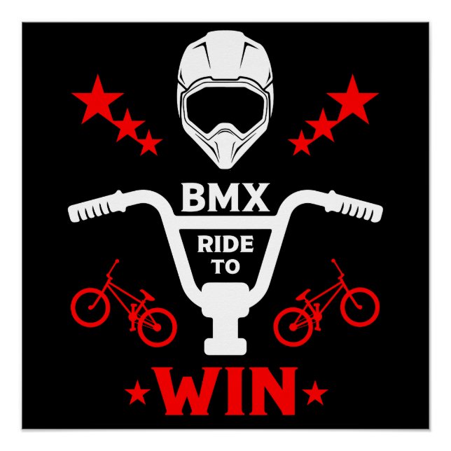 Bmx Bikers Freestyle Poster (Front)