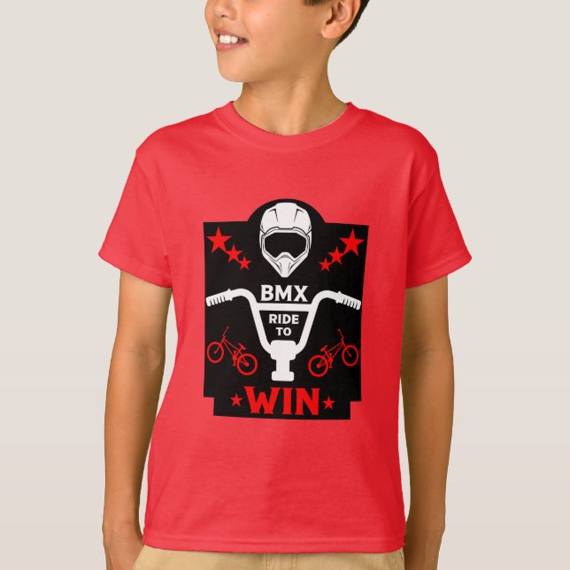 Bmx Bikers Freestyle T-Shirt (Front)