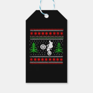 BMX Christmas Gift Tags