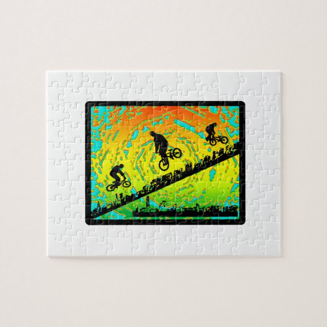 BMX City Jigsaw Puzzle (Horizontal)