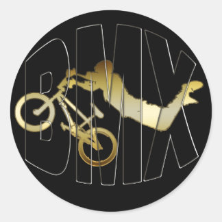 BMX CLASSIC ROUND STICKER