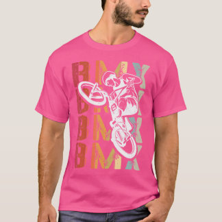 Bmx Colour Bike Fans Bike Mtb Biker Bmx T-Shirt