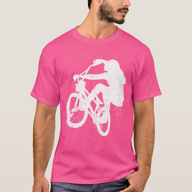 Bmx Cycling Bike Bike Mtb Bmx T-Shirt (Front)