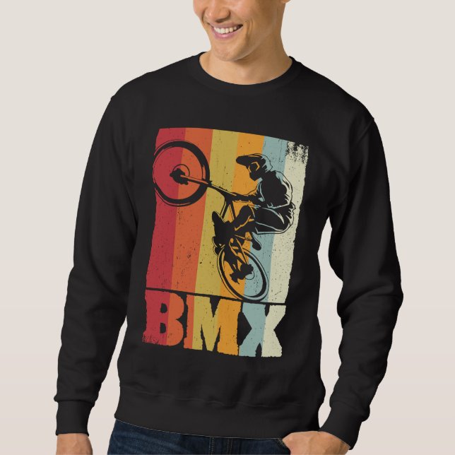 BMX cycling bike  retro bike MTB BMX  5 Sweatshirt (Front)