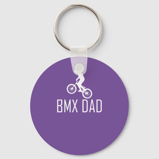 Bmx Dad Key Ring (Front)