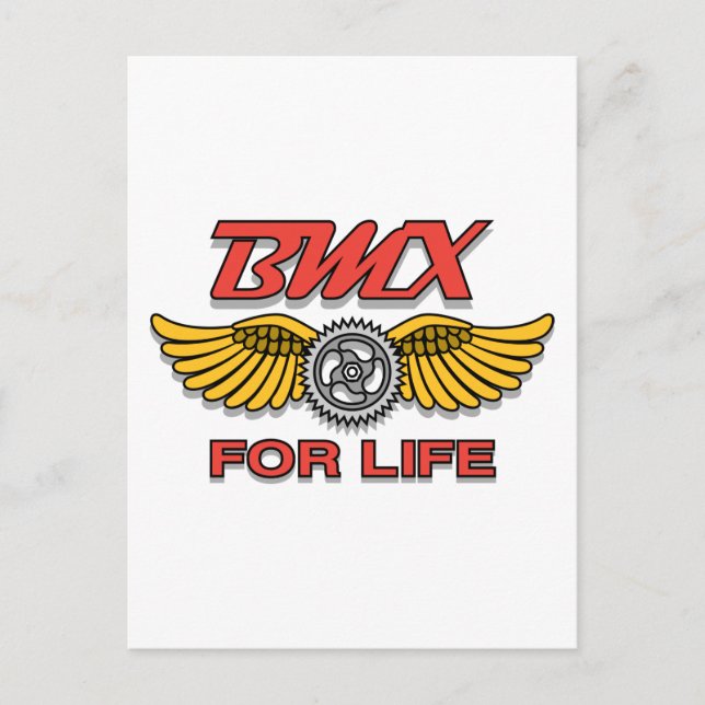 BMX for Life Postcard (Front)