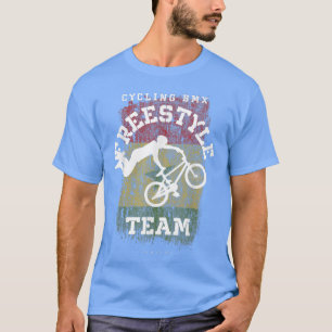 BMX Freestyle Bike Senegal Flag Biking Cycling BMX T-Shirt