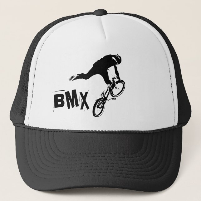 BMX Hat, Copyright Karen J Williams Trucker Hat (Front)