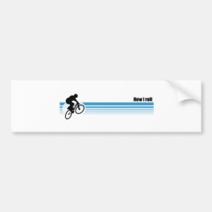 BMX - How I roll Bumper Sticker