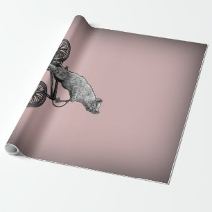 BMX humour Safari Wrapping Paper