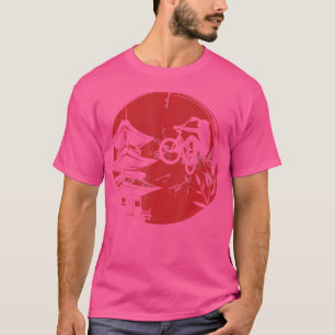 Bmx Japanese Red Sun Bmx Accessories T-Shirt