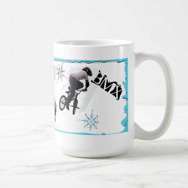 BMX Mug,  Copyright Karen J Williams Coffee Mug (Right)