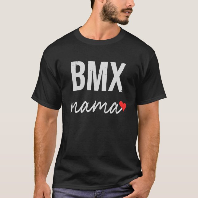 BMX Mum Cute BMX Mama For Women T-Shirt (Front)