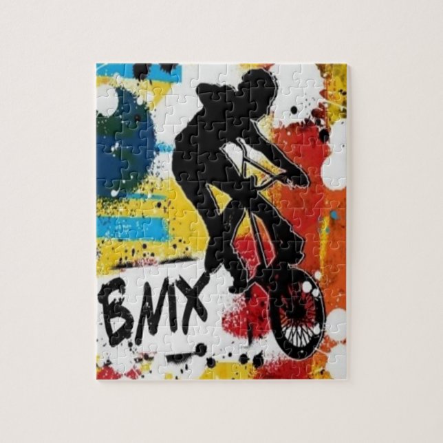 BMX Puzzle with Gift Box (Vertical)