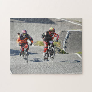 Bmx Race Action Cyclists Rad Bundesliga Bike Jigsaw Puzzle