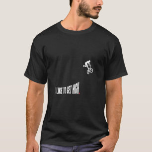 BMX Racing Cyclocross Race Cycling Cool Bike Girl T-Shirt