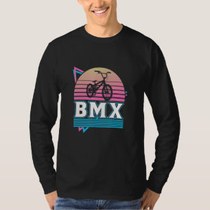 BMX Racing Cyclocross Race Cycling  Cool Bike Girl T-Shirt