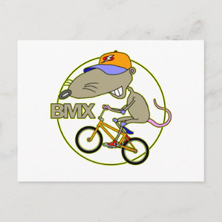 BMX Rat Postcard