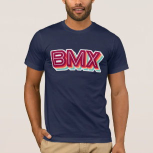 BMX Retro Typography Text Cool T-Shirt