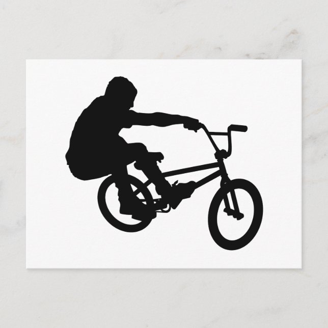 BMX Rider_3 Postcard (Front)