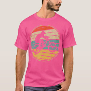 Bmx Rider Bike Bicycle Stunt Racing 70S 80S T-Shirt