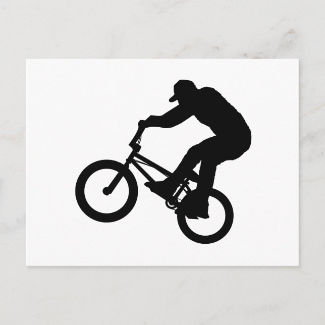 BMX Rider Postcard (Front)