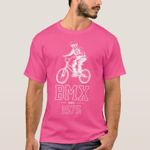 Bmx Since 1975 Skeleton Drives Bmx T-Shirt