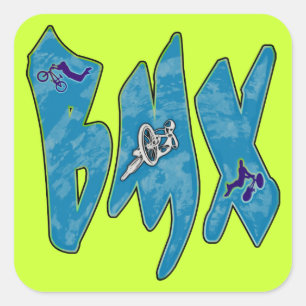BMX SQUARE STICKER