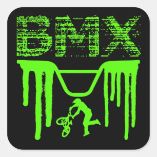 BMX SQUARE STICKER