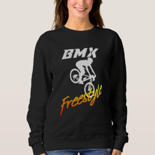 Bmx Stunts Bike Bicycle Bike Motocross 12 Sweatshirt