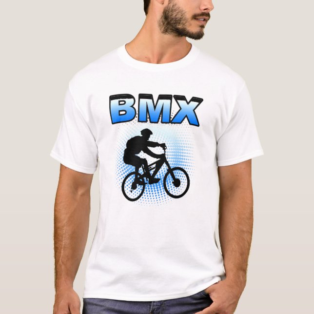 Bmx Stunts Bike Bicycle Bike Motocross 6 T-Shirt (Front)