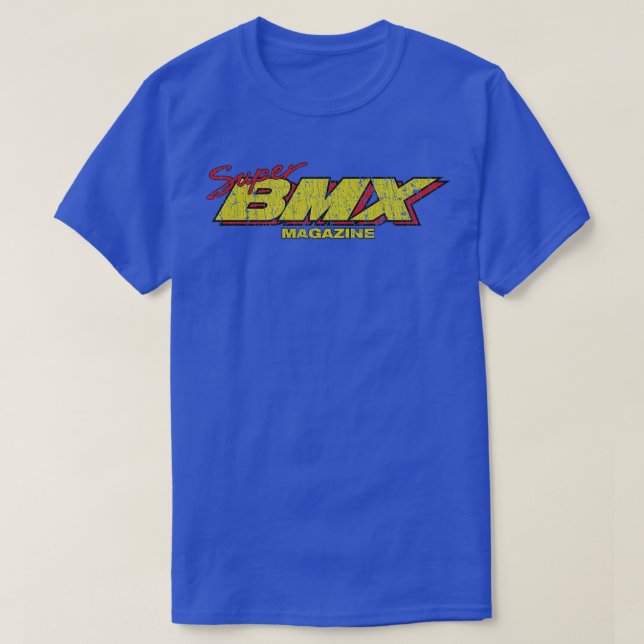Bmx Super BMX Magazine 1980  T-Shirt (Design Front)
