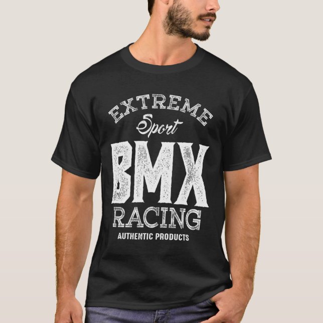 BMX T Shirt Sport Gift (Front)