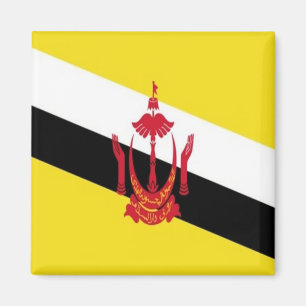 BN - Brunei - Flag Magnet