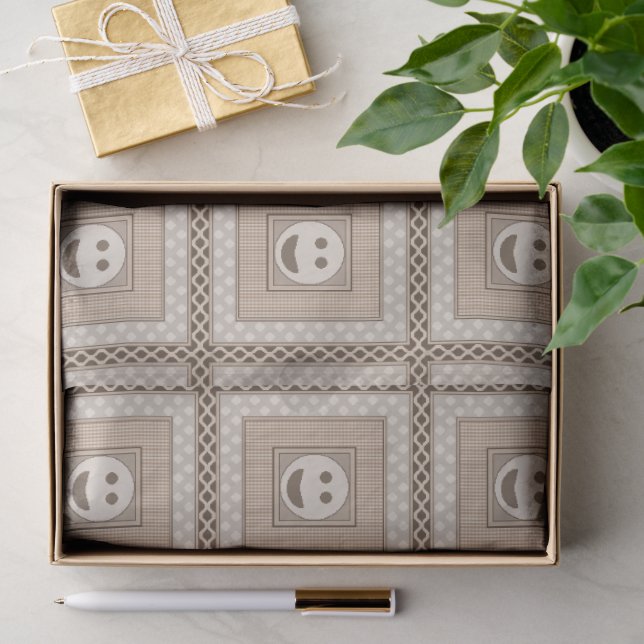 Bn&G Smile Tile Tissue Paper Gift Wrap (Gift)