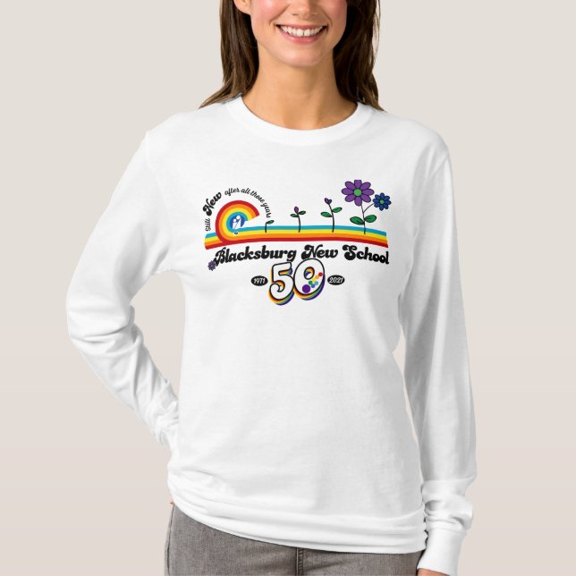 BNS Celebrates 50th Women's Long Sleeve T-shirt (Front)