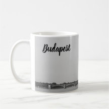 BnW Paliament of Budapest and Danube