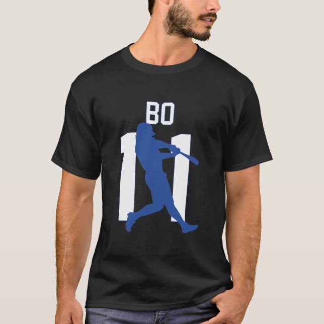 Bo Bichette 11 Blue Jays Artwork Essential  T-Shirt (Front)