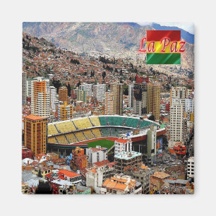 BO - Bolivia - La Paz - Hernando Siles Stadium Magnet