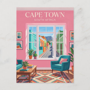 Bo-Kaap Interior South Africa Postcard