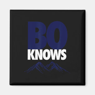 Bo Knows Denver Tee - Bo Knows Merch  Magnet