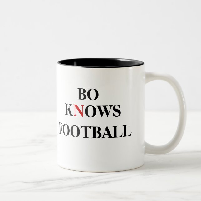BO KNOWS FOOTBALL MUG (Right)
